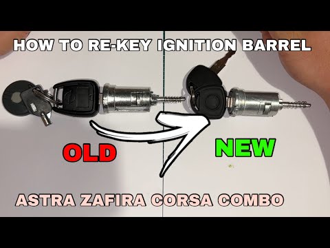 Видео: Как починить сломанный замок зажигания Opel Vauxhall. Astra ZAFIRA Combo Meriva
