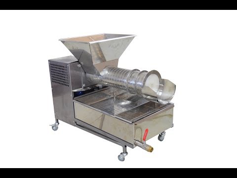 Видео: Экструдер для отжима забруса (увеличенный)