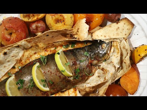 Видео: Форель в Лаваше | Армянская Кухня | Рыба в Духовке | Рецепт от Эгине | Heghineh | 🎥 Повтор