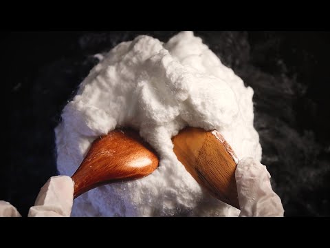 Видео: ACMP: пена для бритья ☁️💤 Не видел ничего лучше | Highly Relaxing Shaving Foam & Cotton