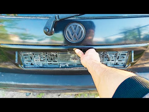 Видео: Нет ключа! Как заменить замок багажника? | Golf 3