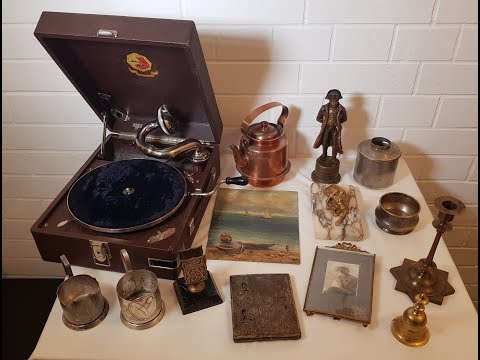 Видео: Заработок на антиквариате. Обзор новых покупок на барахолке.
