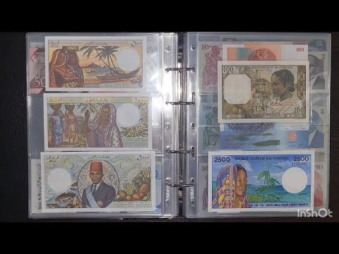 Видео: Коллекция банкнот со всего света / collection of world banknotes / colección de billetes del mundo..