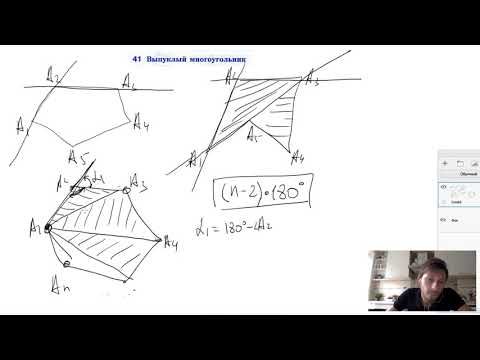 Видео: 41. Выпуклый многоугольник