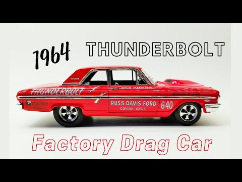 Видео: Ford Thunderbolt 1964 года готов! Масштаб 1:25 от Revell