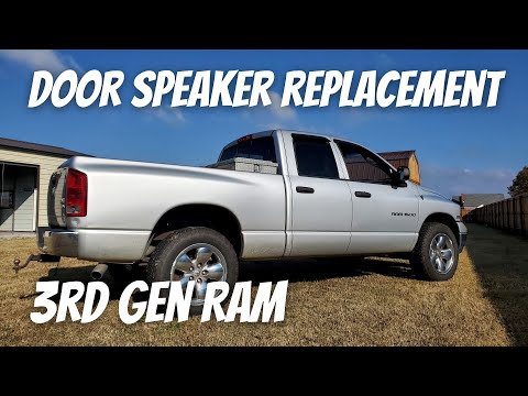 Видео: Замена динамика Dodge Ram 1500 2005 года
