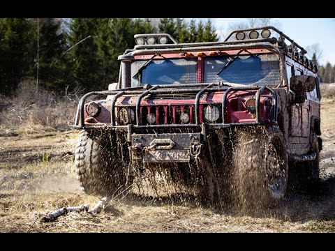 Видео: HUMMER H1 рубятся в грязи! Такого вы не видели!