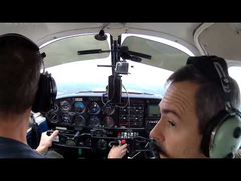 Видео: Полет на Piper-140 вокруг С-Петербурга 13.09.2025