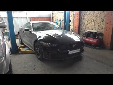 Видео: Замена переднего правого рычага на Ford Mustang 2,3 Форд Мустанг 2022 года