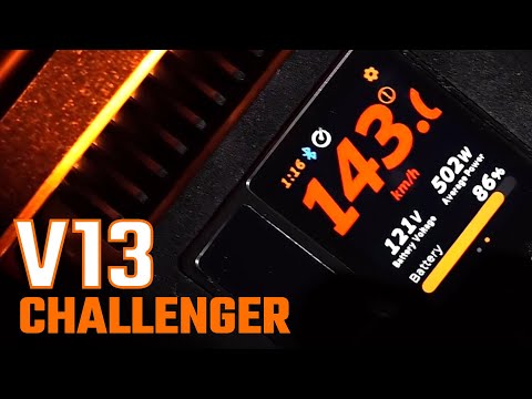 Видео: Моноколесо Inmotion V13 Challenger. Мотор