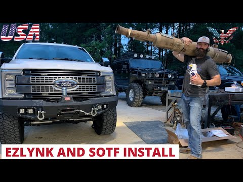 Видео: Как установить ручку SOTF, EZLYNK и настройки. 2017-2019 F250 - F350