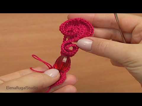 Видео: ВЯЗАНИЕ ВЕЛИКОЛЕПНОГО цветка крючком  Урок 131 Подробный мастер-класс