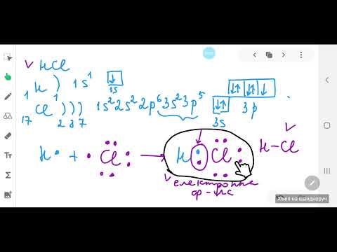 Видео: 8 клас. Ковалентний зв'язок. Механізм утворення ковалентного полярного зв'язку.