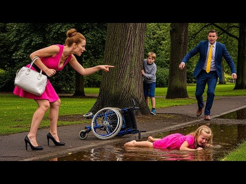 Видео: 😭 Девочка-инвалид лежала в грязи… Пока не появился миллионер 💔