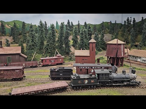 Видео: Возвращаемся к прекрасной железной дороге Центрального Мэна Эндрю Доджа! Одна из лучших планирово...