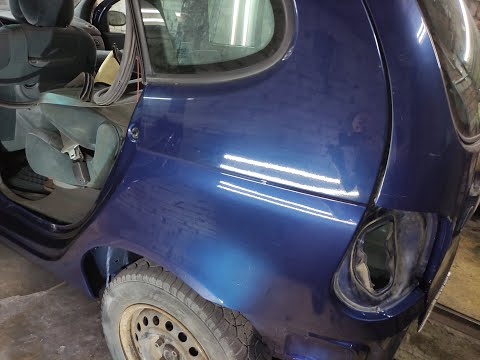 Видео: Рено Меган Сценик 1. Грунтовка, покраска, обработка кузова от коррозии. Финал!