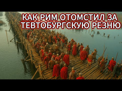 Видео: 50 000 германцев против 5000 римлян: Римский ответ на Тевтобургское побоище.