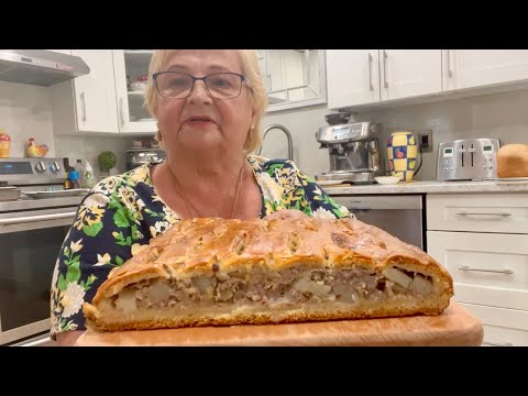 Видео: МЯСНОЙ ПИРОГ-- ТАЮЩИЙ ВО РТУ!  ОЧЕНЬ ВКУСНЫЙ, СОЧНЫЙ! БЫСТРОЕ ТЕСТО НА КЕФИРЕ!