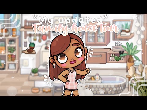 Видео: Мой *ОБНОВЛЕННЫЙ* тур по семейному дому *ЭСТЕТИКА* 🧺🎀 || *с голосом* 🔊 || мир аватара 🌍