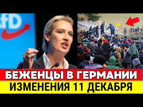 Видео: 🔴 СРОЧНЫЕ НОВОСТИ ГЕРМАНИИ CЕГОДНЯ. АЛИС ВАЙДЕЛЬ ЗАЯВЛЕНИЕ О БЕЖЕНЦАХ. ЕС В ШОКЕ! ГЕРМАНИЯ СЕГОДНЯ.