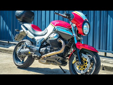 Видео: 🚂 Moto Guzzi 1200 Sport - Стильный и Мощный 😎!