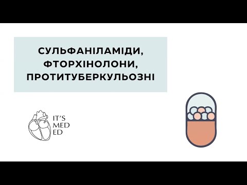 Видео: Сульфаніламіди, фторхінолони, протитуберкульозні