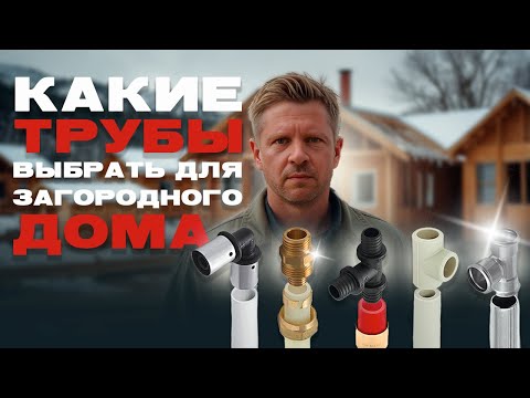Видео: 🔥 Какие трубы лучше для водоснабжения дома: Варианты с плюсами и минусами