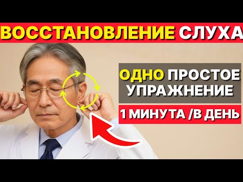 Видео: Секрет врача из Японии: Всего 5 минут в день, и слух вернется!