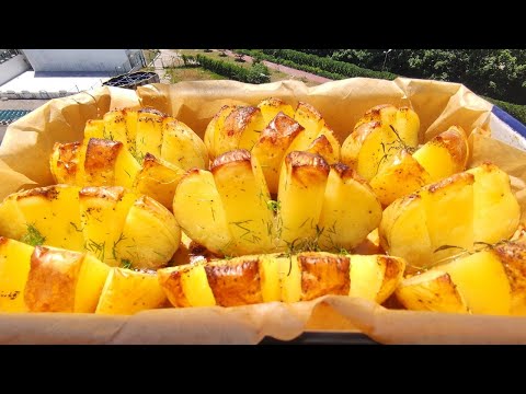 Видео: Печени пресни картофки с краве масло на фурна! Страшно вкусни, топят се в устата! Мезе за бира!
