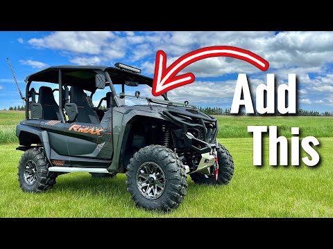 Видео: Аксессуары для Yamaha RMAX 1000 | Что я добавил и как это работает