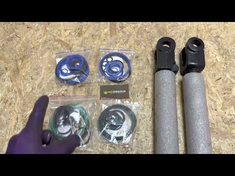 Видео: ПОЛІУРЕТАНОВІ ремкомплекти циліндра Ц100 навіски ЮМЗ, МТЗ