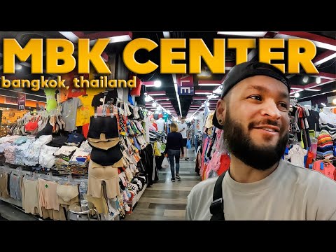 Видео: MBK Center is INSANE - Огромный торговый центр в Бангкоке, Таиланд 🇹🇭