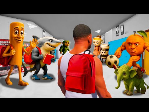 Видео: БРЕЙНРОТ МЕКТЕБІНЕ ТҮСТІМ (GTA V)