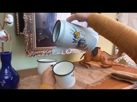 Видео: Студенческая посуда для сельхоз работ. (этот ролик был снят 10 сентября)