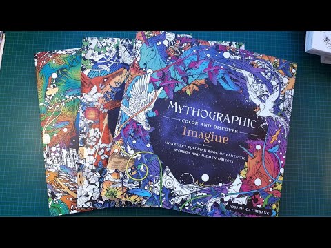 Видео: Раскрашенные страницы. Ассорти. Часть 2