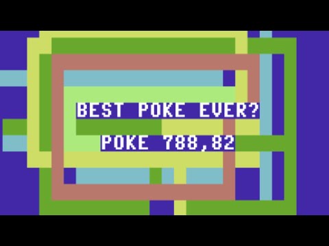 Видео: Лучший POKE в истории? Для Commodore 64