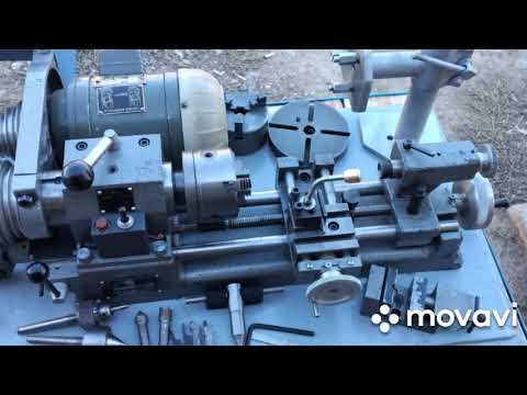 Видео: токарный станочек универсал-2
