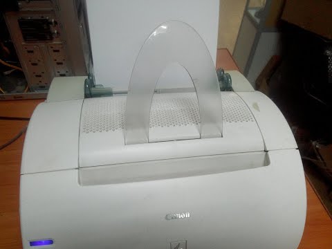 Видео: Принтер Canon LBP -1120 мажет и заминает бумагу