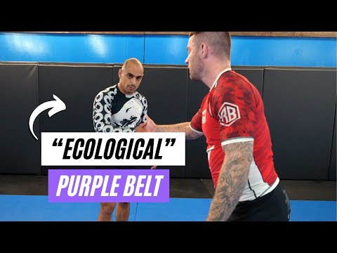 Видео: Черный пояс против фиолетового пояса «ЭКО» | Комментарий к BJJ Rolling