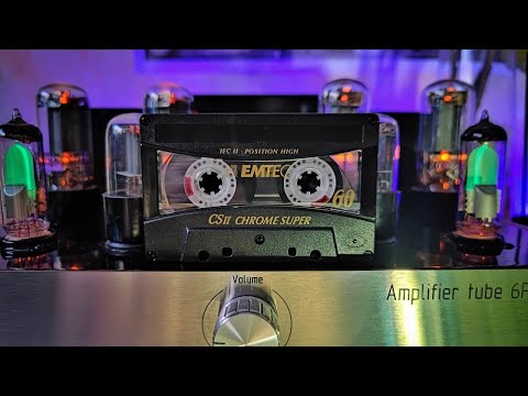 Видео: Касета Emtec CSII CHROME SUPER 60 1997 Тест Обзор, калібровка, частотний аналіз review