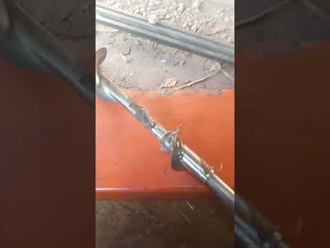 Видео: ремонт шнека комбайна нива