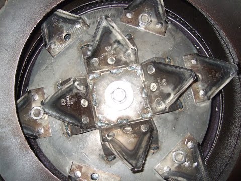 Видео: Дробилка для опилок, шелухи семечки, соломы и зерна. 3х фазная, 380 V, мощностью 7,5 кВт.