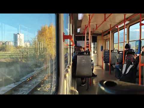 Видео: Трамвай 6 T6a2Sf 2041+2042