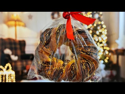Видео: Рождественский КАЛАЧ с двумя начинками! Маковая и ореховая!