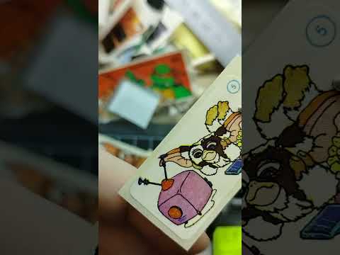 Видео: Jake: Gremlins - Итоги восстановления #paxtoy #bubblegum #stickers