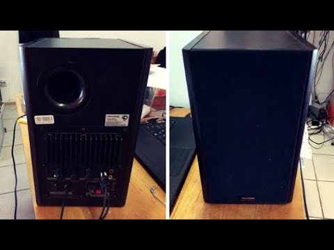 Видео: Простой ремонт колонок MICROLAB SOLO1. Неисправность в конденсаторах.