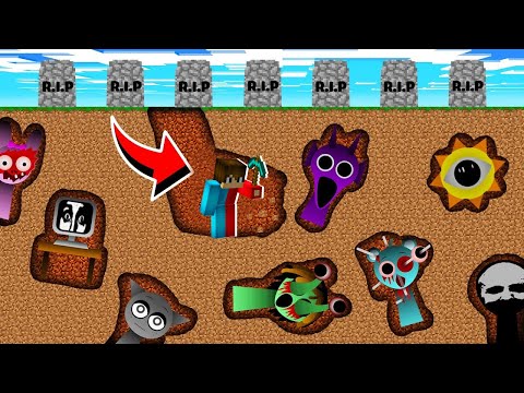 Видео: 🇺🇦 МИ ЗНАЙШЛИ МОГИЛИ СПРУНКІВ У МАЙНКРАФТ! БАКІ І МІКА SPRUNKI MINECRAFT