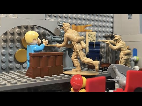 Видео: LEGO против солдат | Эпизод 2 «Захват президента»