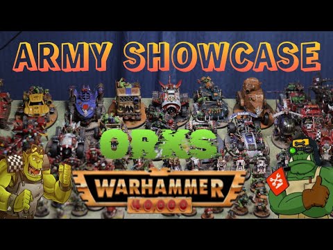 Видео: Army ShowCase ORKS Warhammer 40k // МОЯ АРМИЯ ОРКОВ