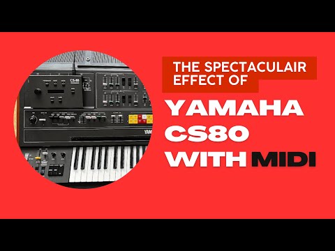 Видео: MIDI на Yamaha CS80 впечатляет!